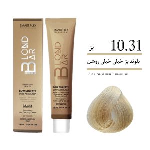 رنگ مو بلوندبار سری بژ